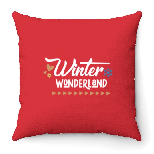Winter Wonderland Throw Pillows