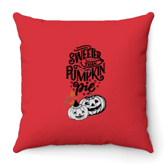 Pumpkin design2022t Throw Pillows