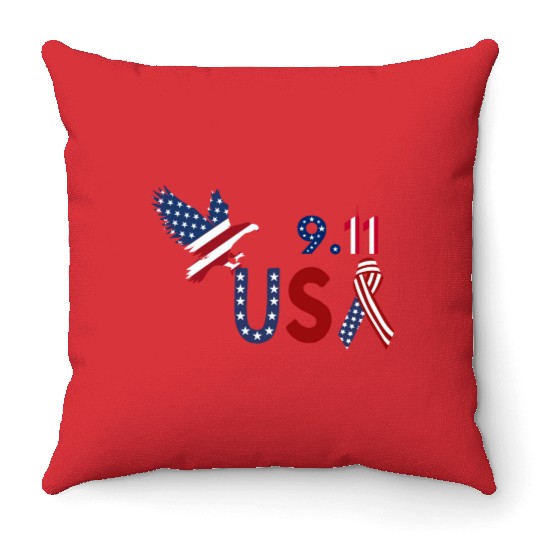 Patriot Day 9.11 Throw Pillows