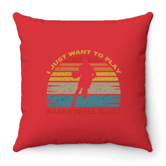 Basketball Lover Throw Pillows