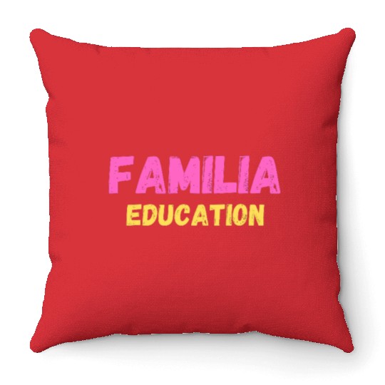 FAMILIA EDUCATION Throw Pillows