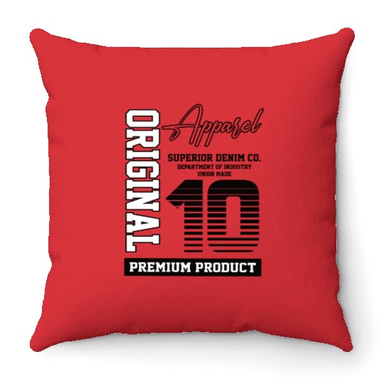 2010 Vintage Birthday Vintage Gift Retro Throw Pillows