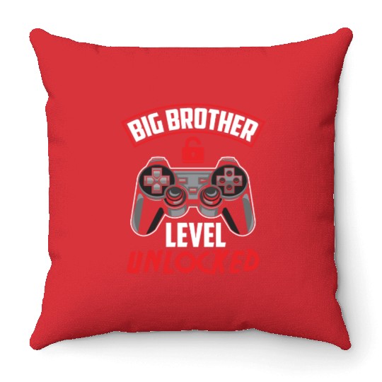Gamer Offspring Brother Son Nephew Gift Throw Pillows