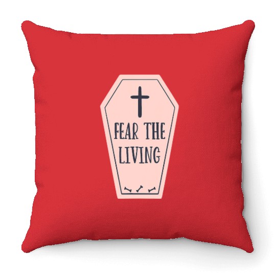Funny Funeral Home Owner Mortuary Science Morticia Throw Pillows