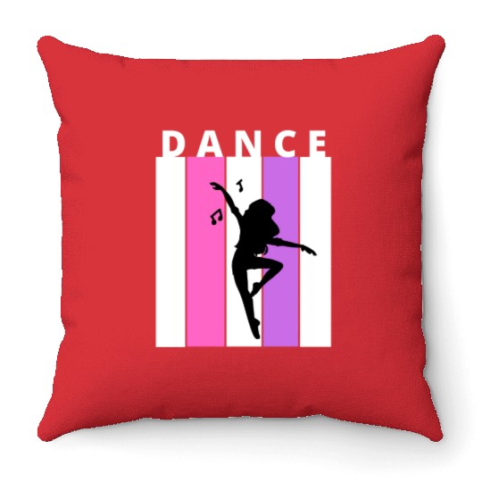 Dance Throw Pillows