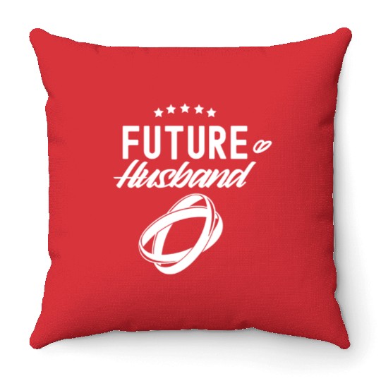 Future Husband Bride Bachelorette Party Wedding Throw Pillows