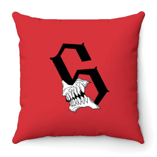 Arrancar Espada 6 Grimmjow Jaegerjaquez anime idea Throw Pillows