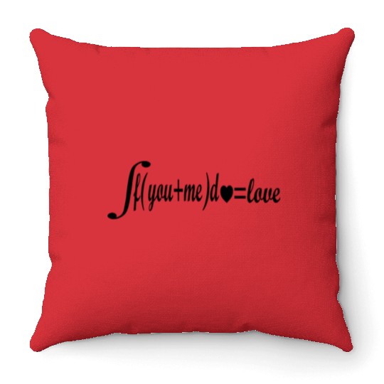 Math integration, Throw Pillows
