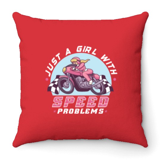 Dirt Bike Dirt Bike Riding Motocross Dirt Biking Throw Pillows