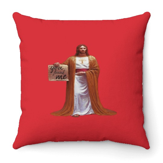 Jesus Christian Throw Pillows