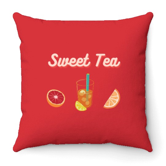 Sweet Tea Throw Pillows
