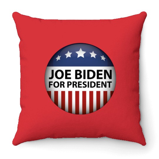Joe Biden For President 2024 Throw Pillows