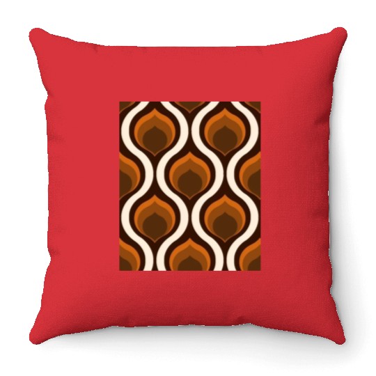 Autumn colors inscription on dress fall vibes Throw Pillows