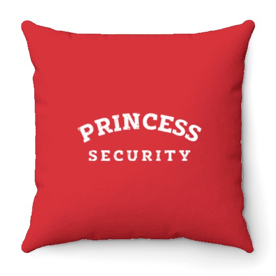 Princess Security - magical Throw Pillows