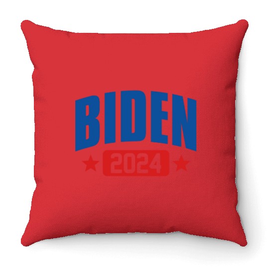 Joe Biden 2024 Throw Pillows