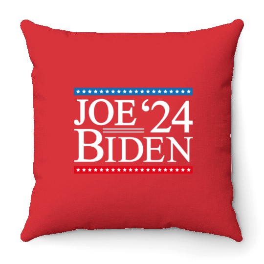Joe Biden 2024 Throw Pillows