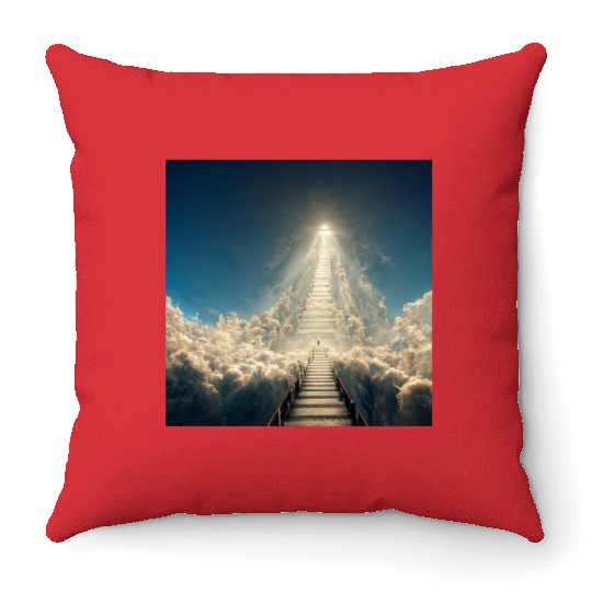 STAIRWAY TO HEAVEN Throw Pillows
