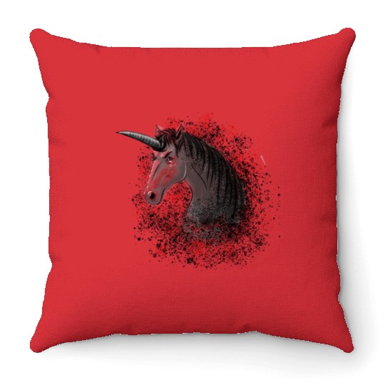 Fantasy mythical Throw Pillows