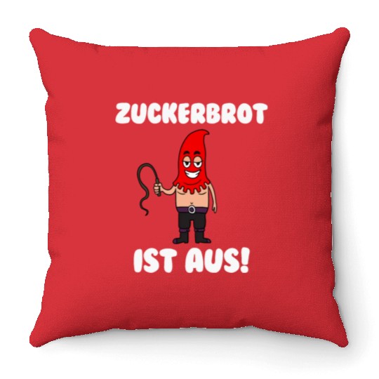 Funny German BDSM Throw Pillows