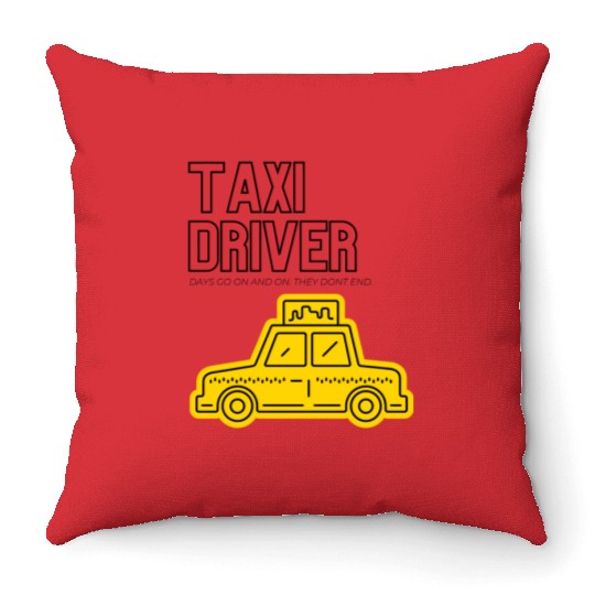 Taxi Throw Pillows