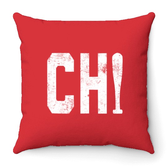 Chicago Baseball Throw Pillows