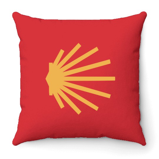 Way of St James Throw Pillows