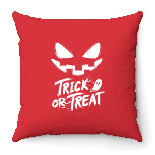 Trick or treat Ghosts Throw Pillows