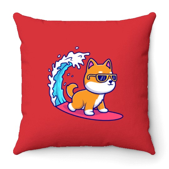 dog lovers psychology*T Throw Pillows