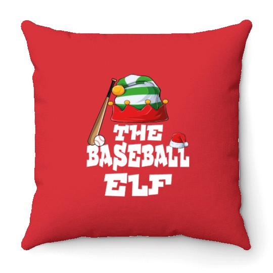 Gamer Elf Family Matching Christmas Group Pajama Throw Pillows