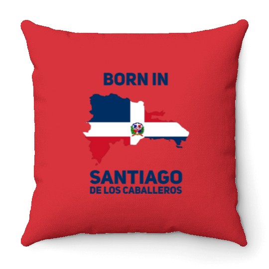 Santiago de los Caballeros Dominican Republic Throw Pillows