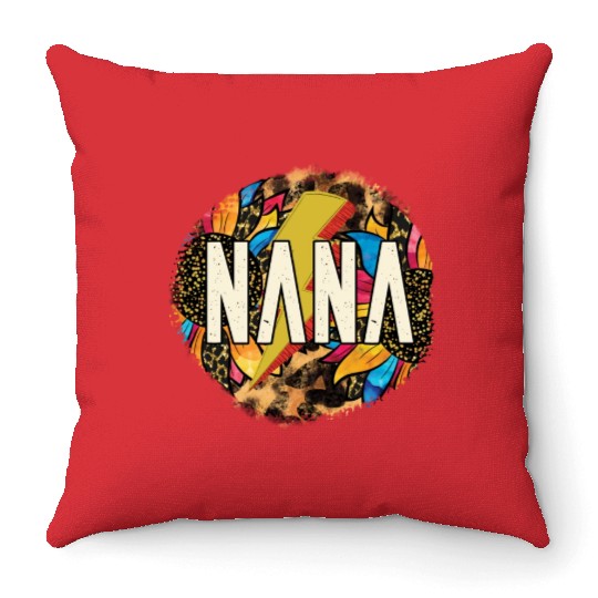 Western Nana Throw Pillows, Nana Sublimation Design, Nan