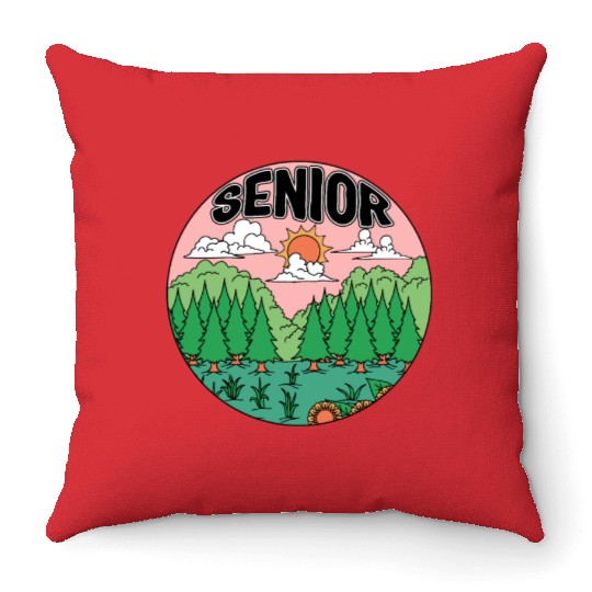 Graduation Throw Pillows, Senior Class Of 2023 Gift End