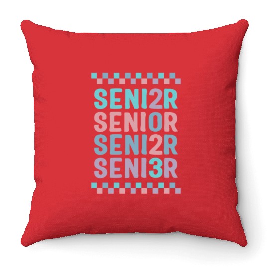 Graduation Throw Pillows, Senior Class Of 2023 Gift End