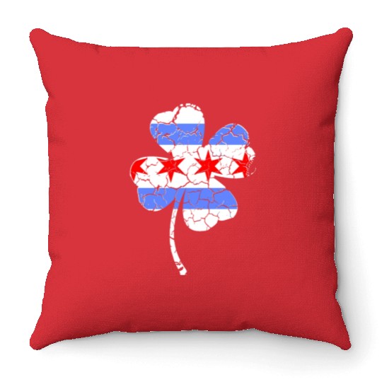 Chicago Southside Irish St Patricks Day 2019 Throw Pillows