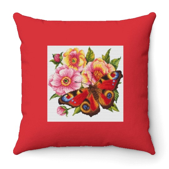 Throw Pillows flowers for adults and kids