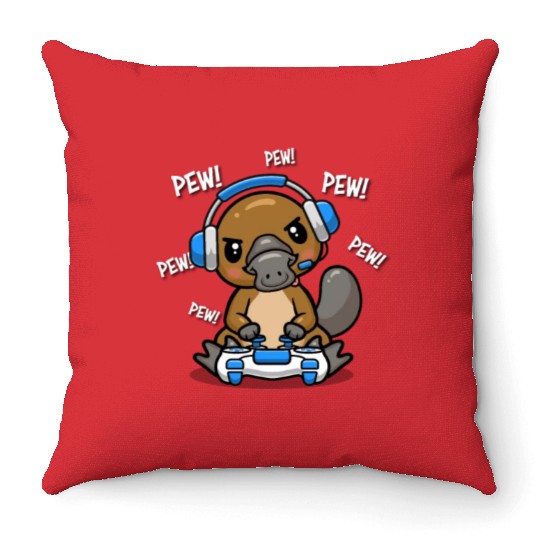 Platypus Throw Pillows