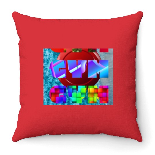 IMPORTANT GYM NASA IN DUCAÇAO DO SPORTS. Throw Pillows
