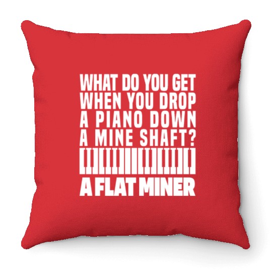 Music Teacher Throw Pillows
