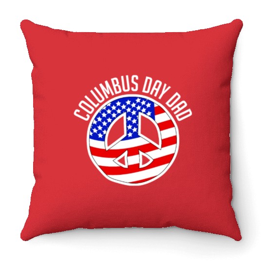 Columbus Day 1492 Throw Pillows
