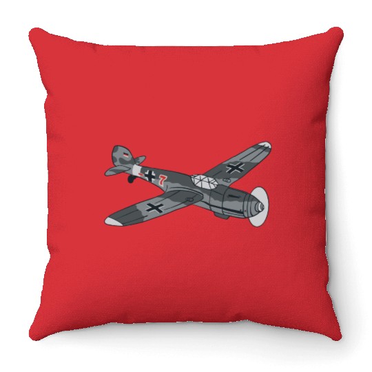 War-fighter jet plane War-fighter jet plane inspir Throw Pillows