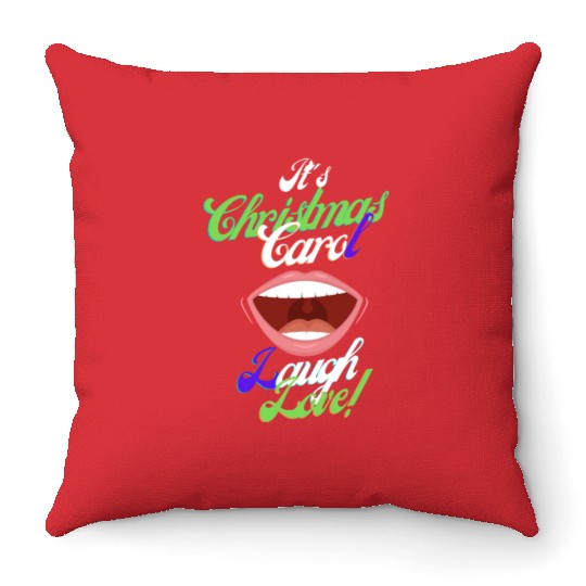 Christmas Carol Gift And T- Throw Pillows Shop Now.