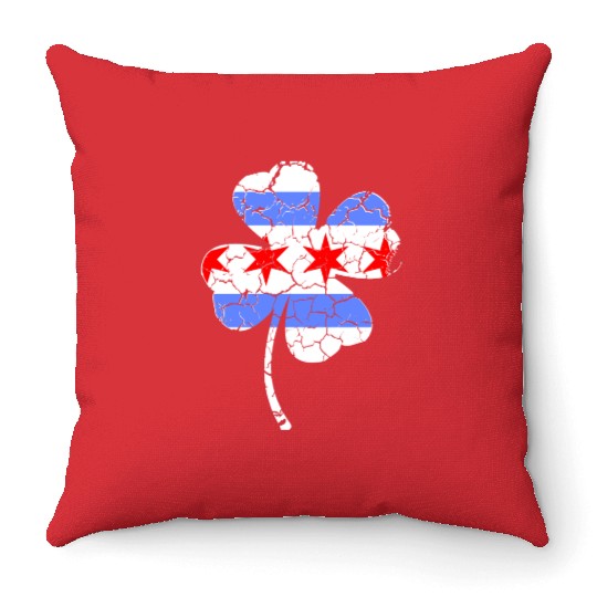 Chicago Southside Irish St Patricks Day 2020 Throw Pillows