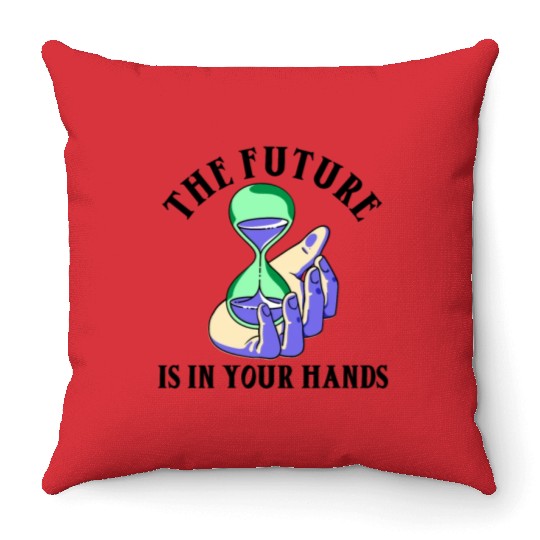 Earth Hour Time Environmentalist Save The Planet Throw Pillows