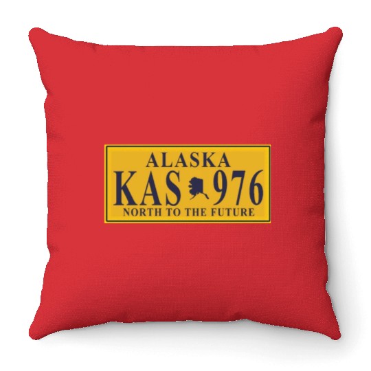Alaska Throw Pillows Men's Women Children USA North Pole