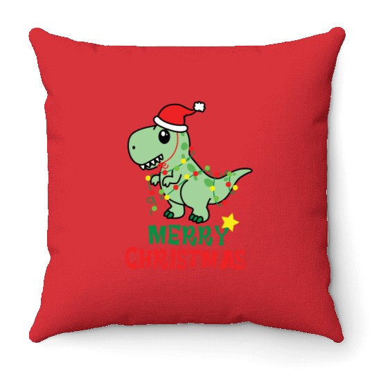 Minimalist Santa Claus Throw Pillows