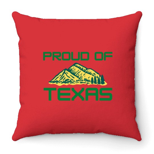 TEXAS PRIDE Throw Pillows