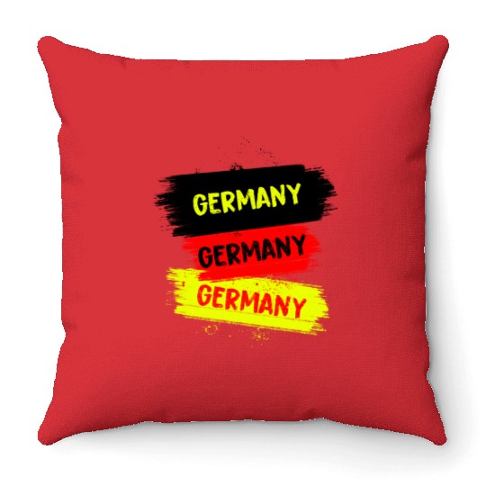 Germany Design Throw Pillows