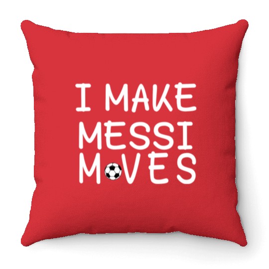 MESSI Throw Pillows