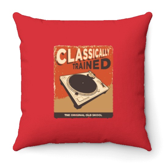 Classically Trained Throw Pillows
