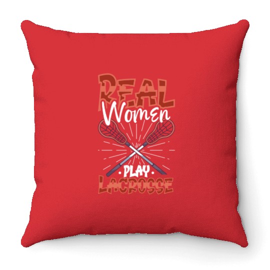 Lacrosse Player Lacrosse Coach Lax Player Sports Throw Pillows